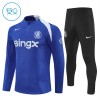 Chelsea Trainings Sweatshirt Kwart-Zip 2025-26 Blauwe - Kind