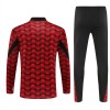 Feyenoord Rotterdam Trainings Sweatshirt Kwart-Zip 2025-26 Rode