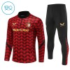 Feyenoord Rotterdam Trainings Sweatshirt Kwart-Zip 2025-26 Rode - Kind
