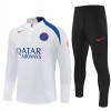 Paris Saint-Germain Trainings Sweatshirt Kwart-Zip 2025-26 Witte