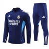 Real Madrid Trainings Sweatshirt Kwart-Zip 2025-26 Navy Real Madrid Trainings Sweatshirt Kwart-Zip 2025-26 Navy