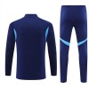 Real Madrid Trainings Sweatshirt Kwart-Zip 2025-26 Navy
