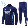 Real Madrid Trainings Sweatshirt Kwart-Zip 2025-26 Navy - Kind