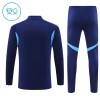 Real Madrid Trainings Sweatshirt Kwart-Zip 2025-26 Navy - Kind