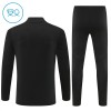 Real Madrid Trainings Sweatshirt Kwart-Zip 2025-26 Zwarte - Kind