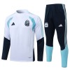 Argentinië Trainings Sweatshirt Kwart-Zip 2026-27 Witte