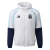 Argentinië Trainingsjack Capuchon 2026-27 Witte
