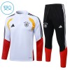 Duitsland Trainings Sweatshirt Kwart-Zip 2026-27 Witte - Kind