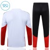 Duitsland Trainings Sweatshirt Kwart-Zip 2026-27 Witte - Kind
