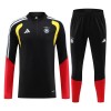 Duitsland Trainings Sweatshirt Kwart-Zip 2026-27 Zwarte