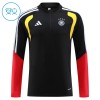 Duitsland Trainings Sweatshirt Kwart-Zip 2026-27 Zwarte - Kind