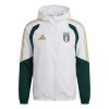 Italië Trainingsjack Capuchon 2026-27 Witte