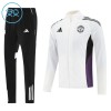 Manchester United Trainingsjack Pak 2025-26 Witte - Kind