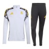 Real Madrid Trainings Sweatshirt Kwart-Zip 2026-27 Witte