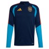 Spanje Trainings Sweatshirt Kwart-Zip 2026-27 Navy