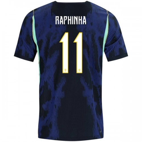 Brazilië Raphinha 11 Voetbalshirt Uit WK 2026 Brazilië Raphinha 11 Voetbalshirt Uit WK 2026
