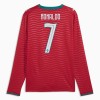 Portugal Ronaldo 7 Voetbalshirt Thuis WK 2026 Lange Mouw
