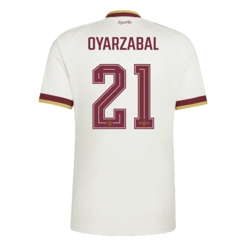 Spanje Oyarzabal 21 Voetbalshirt Uit WK 2026 Spanje Oyarzabal 21 Voetbalshirt Uit WK 2026