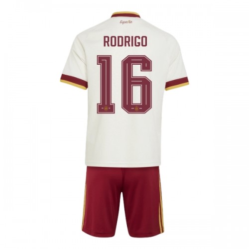 Spanje Rodrigo 16 Voetbaltenue Uit WK 2026 - Kind Spanje Rodrigo 16 Voetbaltenue Uit WK 2026 - Kind