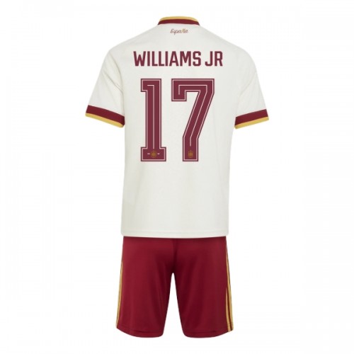 Spanje Williams JR 17 Voetbaltenue Uit WK 2026 - Kind Spanje Williams JR 17 Voetbaltenue Uit WK 2026 - Kind