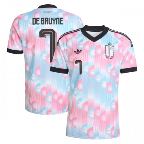 België De Bruyne 7 Voetbalshirt Uit WK 2026 België De Bruyne 7 Voetbalshirt Uit WK 2026