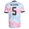 België De Cuyper 5 Voetbalshirt Uit WK 2026