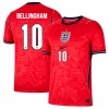 Engeland Bellingham 10 Voetbalshirt Uit WK 2026