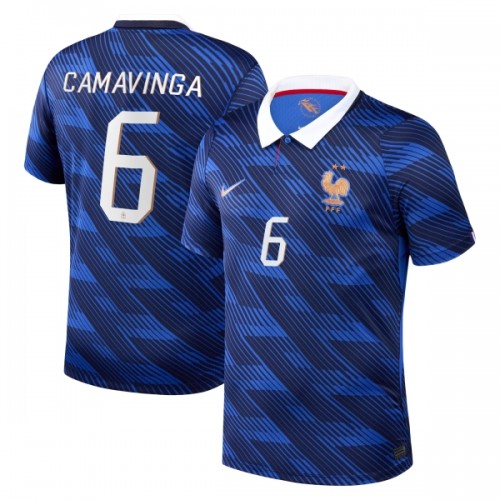 Frankrijk Camavinga 6 Voetbalshirt Thuis WK 2026 Frankrijk Camavinga 6 Voetbalshirt Thuis WK 2026