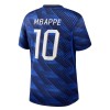 Frankrijk Mbappé 10 Voetbaltenue Thuis WK 2026 - Kind