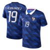 Frankrijk Theo Hernandez 19 Voetbalshirt Thuis WK 2026 Frankrijk Theo Hernandez 19 Voetbalshirt Thuis WK 2026
