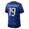 Frankrijk Theo Hernandez 19 Voetbalshirt Thuis WK 2026