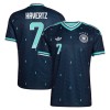 Duitsland Havertz 7 Voetbalshirt Uit WK 2026 Duitsland Havertz 7 Voetbalshirt Uit WK 2026