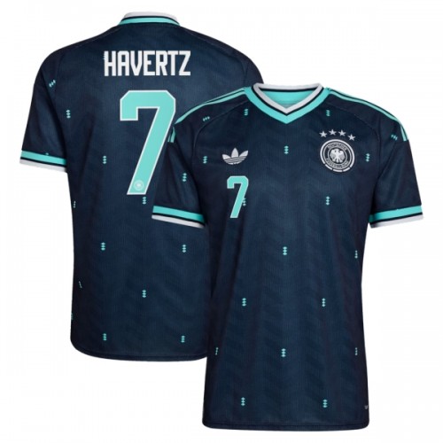 Duitsland Havertz 7 Voetbalshirt Uit WK 2026 Duitsland Havertz 7 Voetbalshirt Uit WK 2026