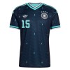 Duitsland N. Schlotterbeck 15 Voetbalshirt Uit WK 2026