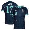 Duitsland Wirtz 17 Voetbalshirt Uit WK 2026