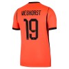 Nederland Weghorst 19 Voetbalshirt Thuis WK 2026