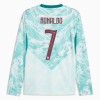Portugal Ronaldo 7 Voetbalshirt Uit WK 2026 Lange Mouw