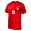 Canada Davies 19 Voetbalshirt Thuis WK 2026