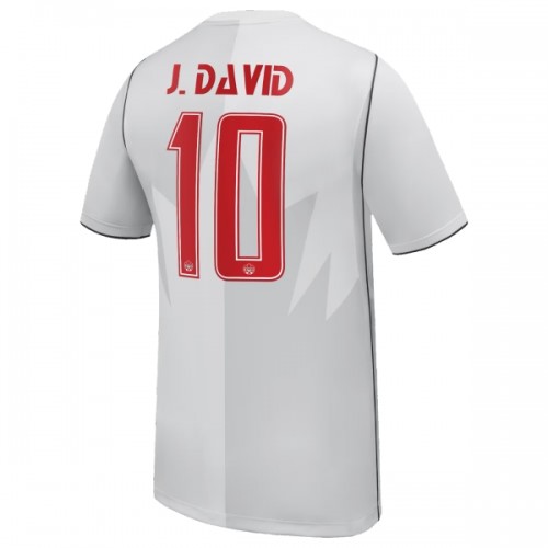 Canada J. David 10 Voetbalshirt 3e WK 2026 Canada J. David 10 Voetbalshirt 3e WK 2026