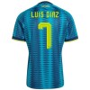 Colombia Luis Diaz 7 Voetbalshirt Uit WK 2026