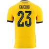 Ecuador Caicedo 23 Voetbalshirt Thuis WK 2026
