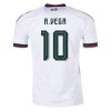 Mexico A. Vega 10 Voetbalshirt Uit WK 2026