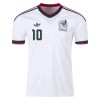 Mexico A. Vega 10 Voetbalshirt Uit WK 2026