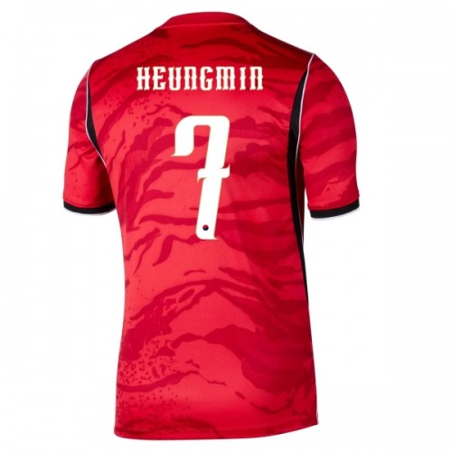 Zuid-Korea Son 7 Voetbalshirt Thuis WK 2026 Zuid-Korea Son 7 Voetbalshirt Thuis WK 2026