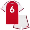 Arsenal Gabriel 6 Voetbaltenue Thuis 2026-27 - Kind