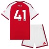 Arsenal Rice 41 Voetbaltenue Thuis 2026-27 - Kind