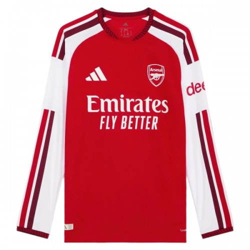 Arsenal Voetbalshirt Thuis 2026-27 Lange Mouw Arsenal Voetbalshirt Thuis 2026-27 Lange Mouw
