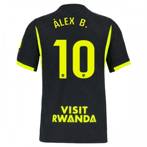 Atlético Madrid Alex B. 10 Voetbalshirt Uit 2026-27 Atlético Madrid Alex B. 10 Voetbalshirt Uit 2026-27
