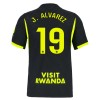 Atlético Madrid J. Alvarez 19 Voetbalshirt Uit 2026-27 Atlético Madrid J. Alvarez 19 Voetbalshirt Uit 2026-27
