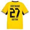 Borussia Dortmund Adeyemi 27 Voetbalshirt Thuis 2026-27